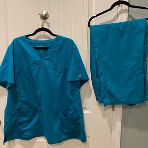 Grey’s anatomy scrub set, teal 3x